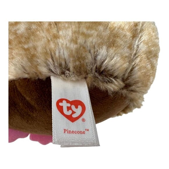 Ty Beanie Boos PINECONE Hedgehog 9in  Walgreens Exclusive Rainbow Buddy Plush - Picture 7 of 15